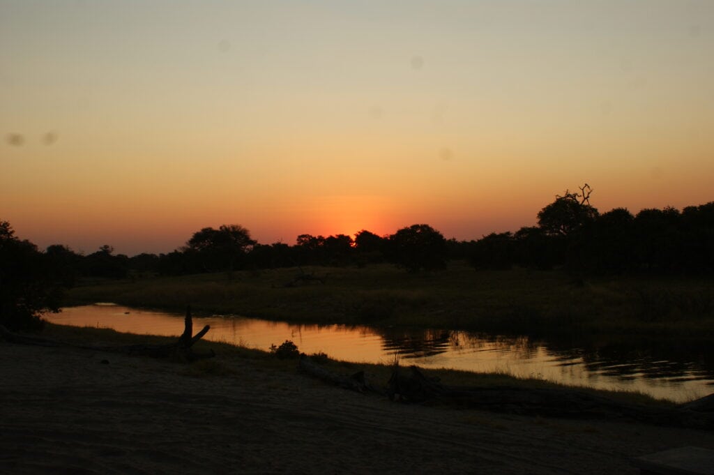 Natur, Safari, Sonnenuntergang, Afrika, Tierwelt, Reisen, Wildtiere.