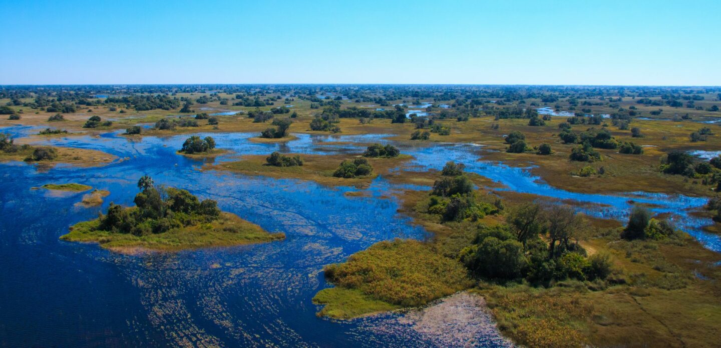 Flussgebiete Botswana