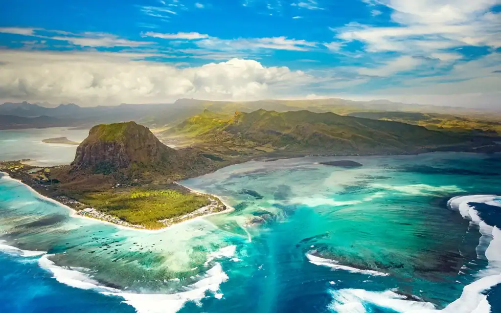 Meer, Sand und Natur auf Mauritius.