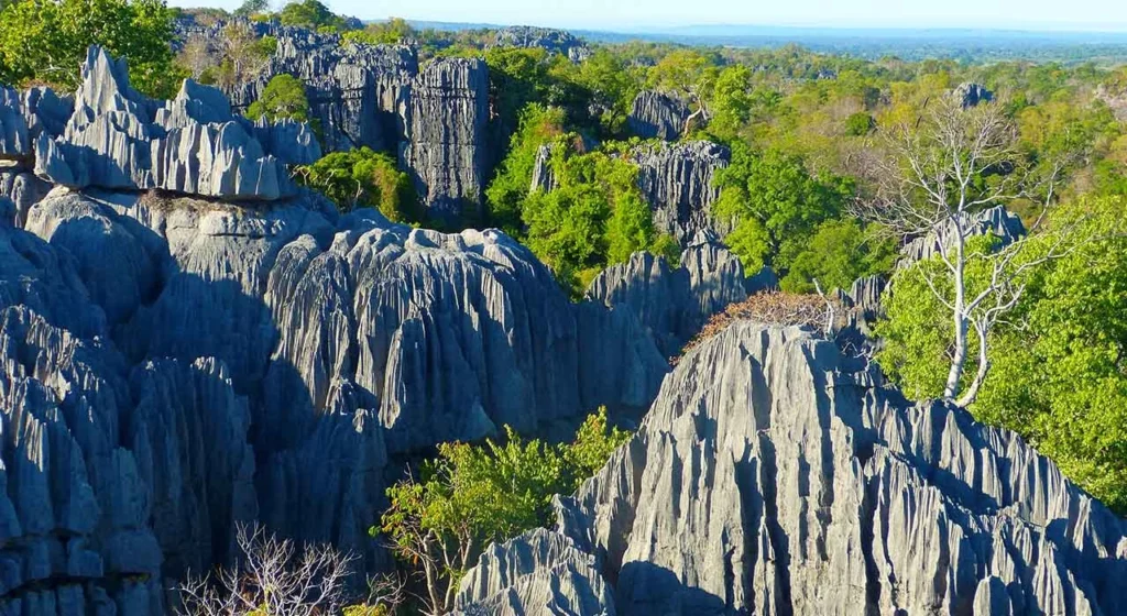 Tsingy in Madagaskar
