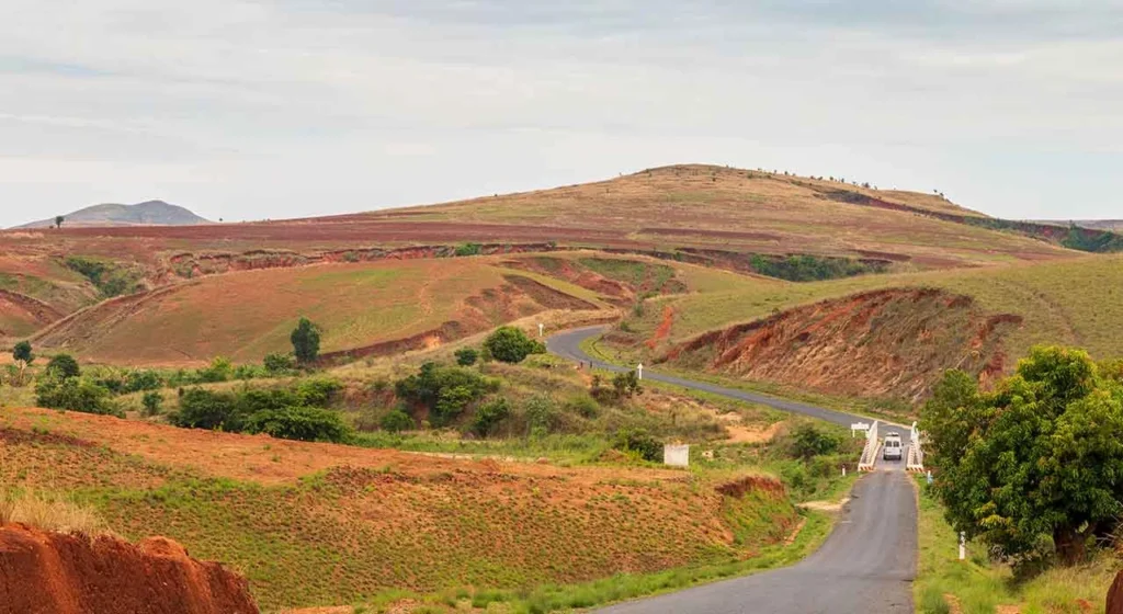 Miandrivazo Landschaft