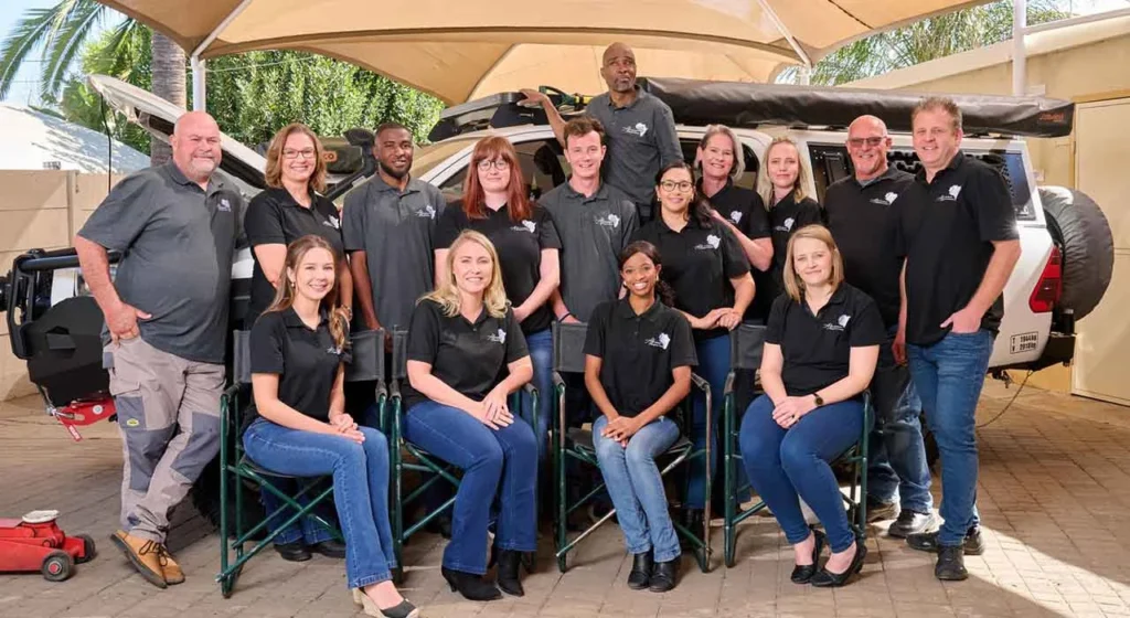 Unser Namibia Team