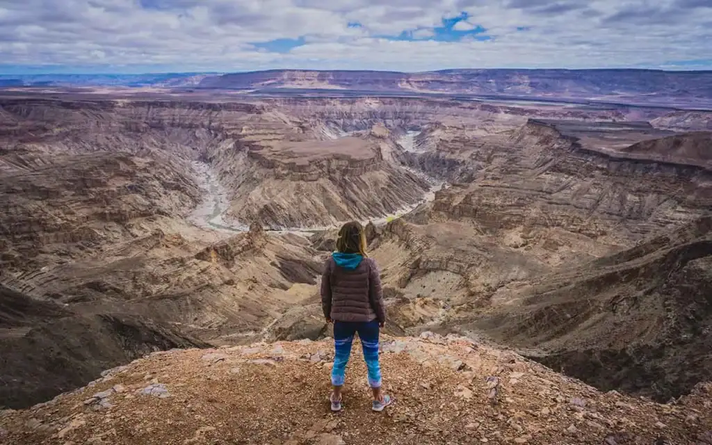 Grand Canyon Namibia, atemberaubende Aussicht, Naturwunder, Abenteuerreise.