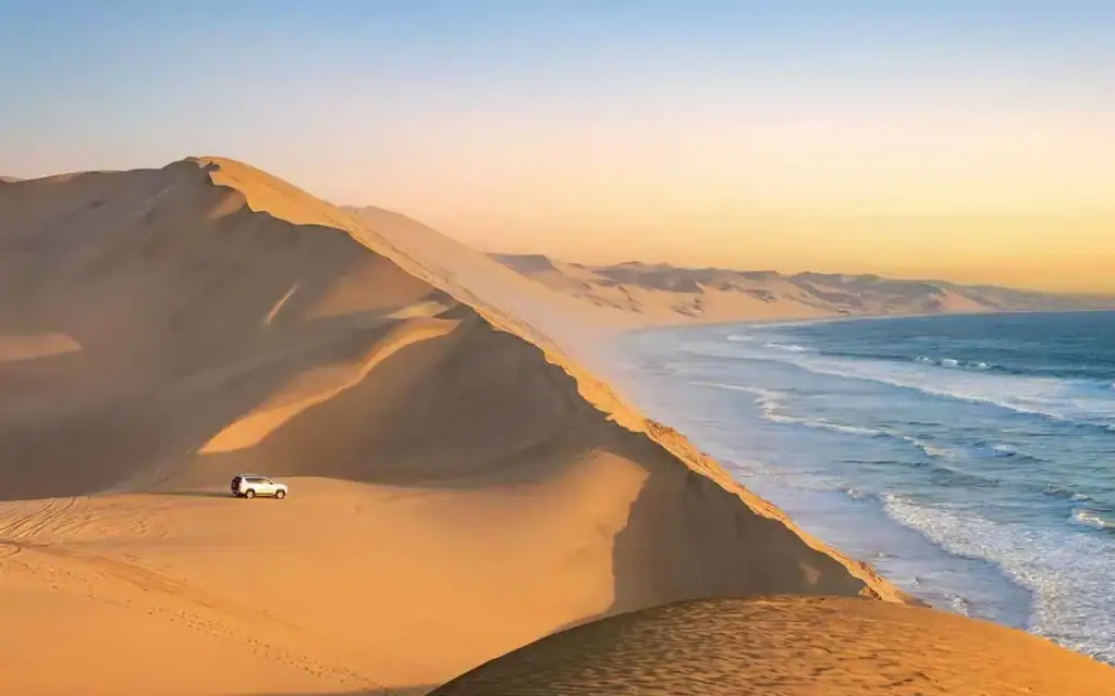 Sanddünen Namibia, Dachzelt, Atlantikküste, Namibia Rundreise 2026, Wüstentour.