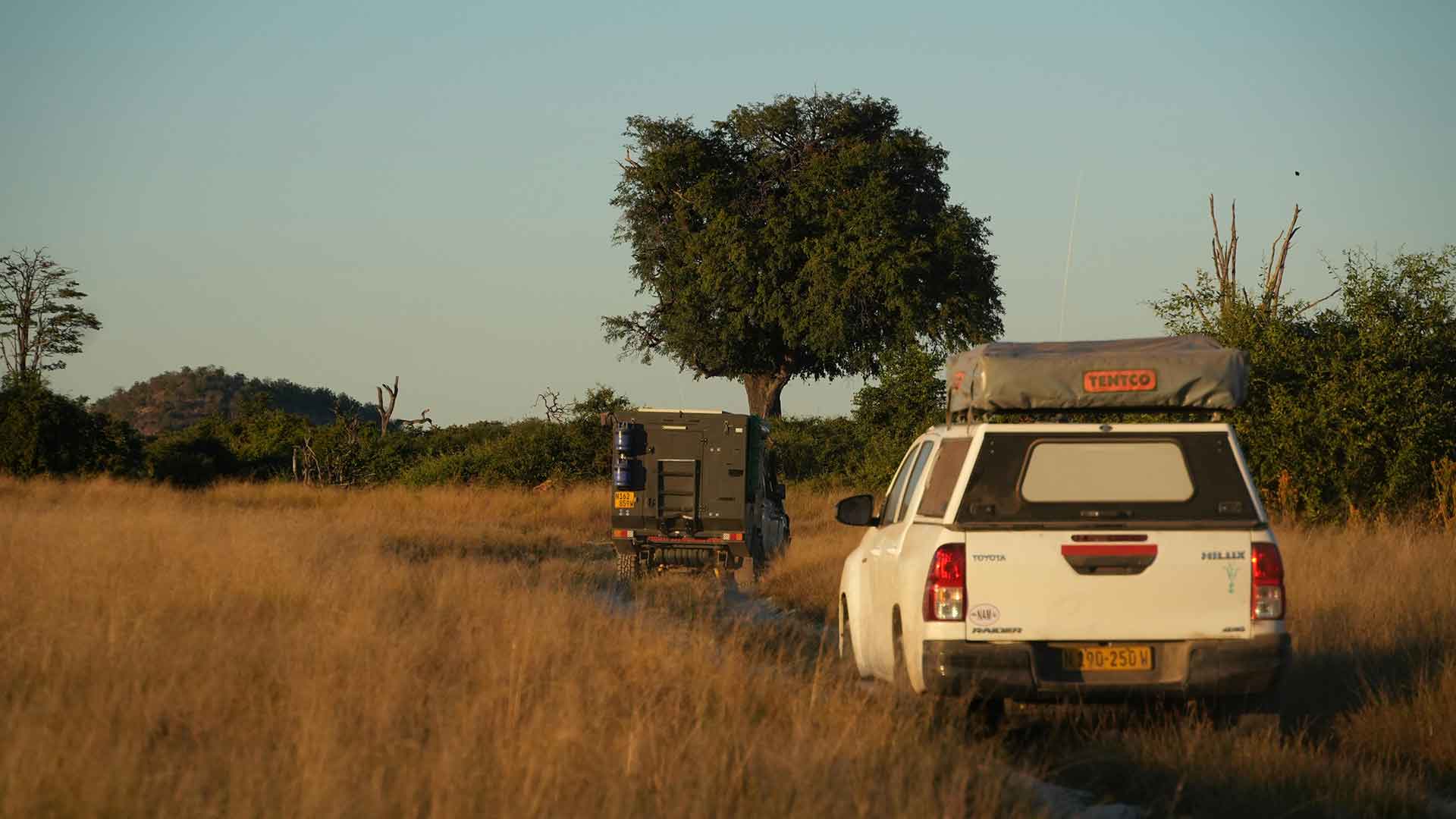 Selbstfahrer in Botswana