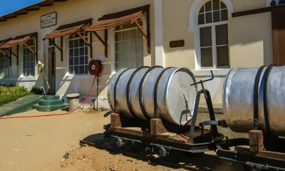 Altbau Südafrika, Afrika Reise, Ferienhaus, Wasserinfrastruktur, Küstenort.