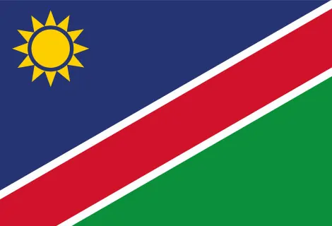 Namibia Flagge