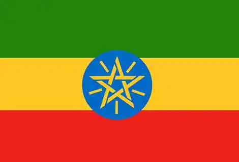 Flagge Äthiopien